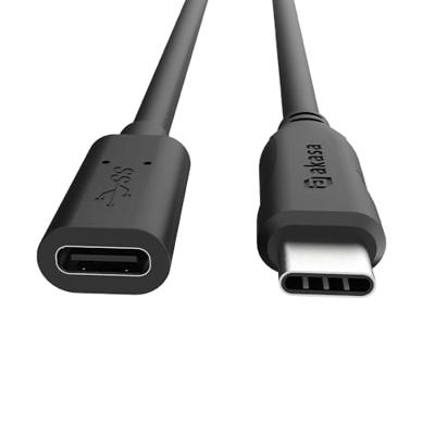 Akasa AK-CBUB70-12BK USB 3.2 Gen 2 10Gbps 100W USB Type-C 1.2m