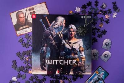 The Witcher Gaming Puzzle Geralt & Ciri (1000 pieces)