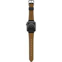 OtterBox Symmetry Cactus Leather horlogeband voor Apple Watch 46mm/45mm/44mm, vervangende duurzame, zachte band voor Apple Watch, Zwart - thumbnail