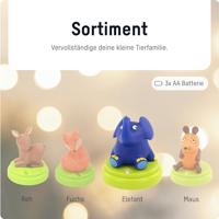 Ansmann Elephant 1800-0017-510 LED-nachtlamp Olifant LED Blauw - thumbnail