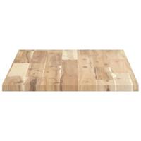 Wastafelblad 80x40x2 cm onbehandeld massief acaciahout - thumbnail