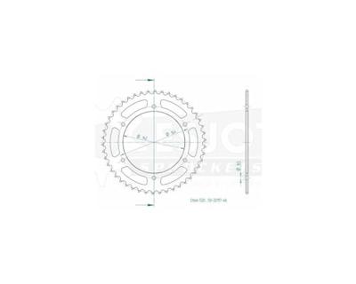 ESJOT Chain wheel 520 46z steel silver