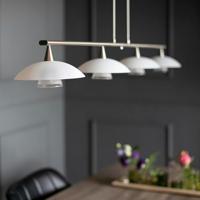 Steinhauer Moderne eetkamer hanglamp Tallerken 4-lichts metaalgrijs 2658ST - thumbnail