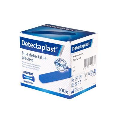 Elastische bl textielpleister detectaplast 19x72mm