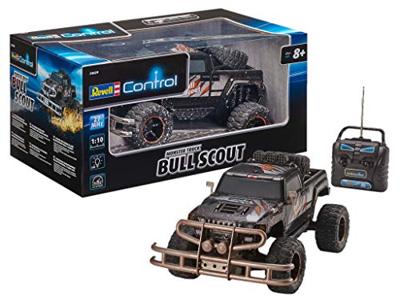Revell rc bestuurbare auto - monster truck bull scout - thumbnail