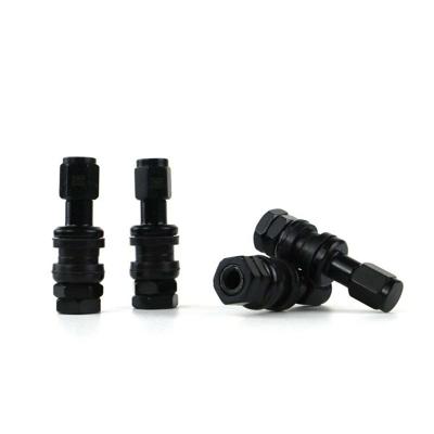 Klep OMP Zwart Aluminium 4 uds