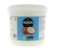 Hanoju Kokosolie geurloos bio 2500 Milliliter - thumbnail