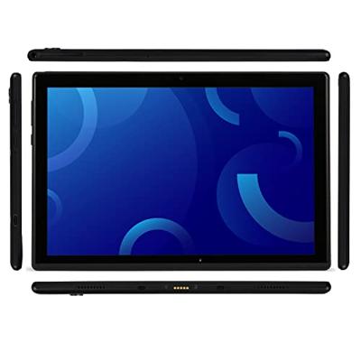 Microtech e-Tab ETL101GB Tablet LTE, Android 10, Google Play Store, Unisoc T618, RAM 4 GB, geheugen 64 GB, display 10,1 inch FHD IPS, batterij 6.000 mAh, Bluetooth, WLAN, USB-C, webcam, zwart