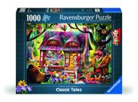 Ravensburger legpuzzel roodkapje en de wolf, 1000st. - thumbnail