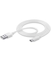Cellularline Mobiele telefoon Kabel [1x USB-A - 1x USB-C] 1.2 m - thumbnail