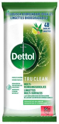 Reinigingsdoekjes dettol tc eucalyp en limoen 48st Reinigingsdoekjes dettol tc eucalyp en limoen 48st