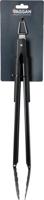 Vaggan Barbecue tang rvs xl non-stick antislip 51 cm zwart - thumbnail
