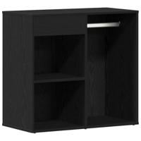 Kaptafelset met LED Zwart Eiken Gefabriceerd Hout - thumbnail