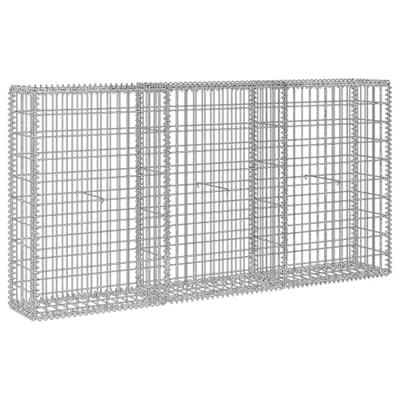 Gabion mand 200x30x100 cm gegalvaniseerd staal - thumbnail