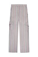 Like Flo zomer cargo broek meisjes teens - mint, gestreept - Fever - thumbnail