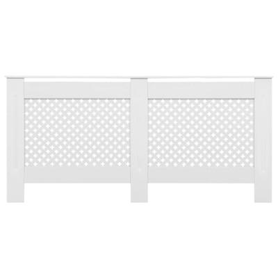 Radiatorombouw 172x19x81,5 cm MDF wit - thumbnail