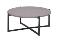 Apple Bee | Koffietafel Soul Ø74 x 30(h) cm | Taupe-Lava - thumbnail