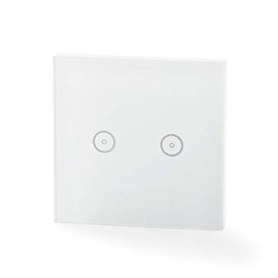 Wi-Fi smart lichtschakelaar | Dubbel Wi-Fi smart lichtschakelaar | Dubbel