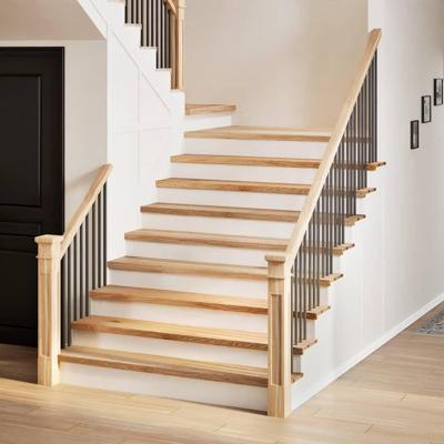 VidaXL Traptreden 2 st 110x25x2 cm onbehandeld massief eikenhout VidaXL Traptreden 2 st 110x25x2 cm onbehandeld massief eikenhout