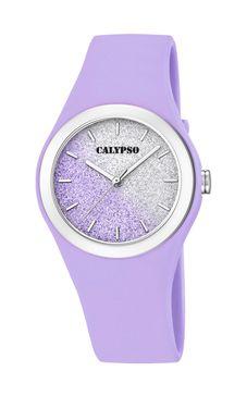 Horlogeband Calypso K5754-2 Silicoon Paars Horlogeband Calypso K5754-2 Silicoon Paars