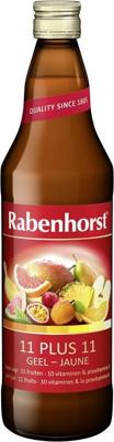 Rabenhorst Multivruchtensap 11 Plus 11 Geel Rabenhorst Multivruchtensap 11 Plus 11 Geel