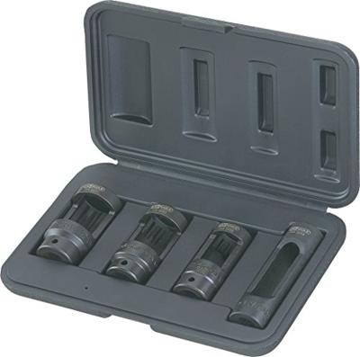 KS Tools 455.0030 1/2 dieselinjectordopsteekset, 4-delig