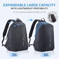 XD DESIGN ANTI-DIEFSTAL RUGZAK BOBBY SOFT ZWART P/N: P705.791 - thumbnail