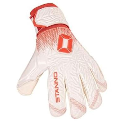 Stanno 480250 Ultimate Grip JR III Goalkeeper Gloves - White-Red - 5
