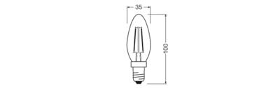 OSRAM HOMELIGHTING 4099854466427 LED-lamp Energielabel D (A - G) E14 1.8 W Koudwit (Ø x h) 35.00 mm x 35.00 mm 1 stuk(s) OSRAM HOMELIGHTING 4099854466427 LED-lamp Energielabel D (A - G) E14 1.8 W Koudwit (Ø x h) 35.00 mm x 35.00 mm 1 stuk(s)