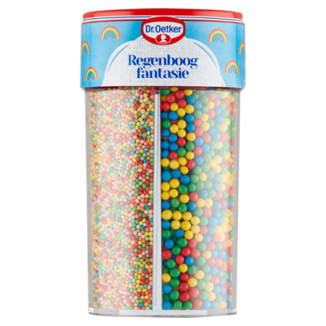 Dr. Oetker Regenboogfantasie Taart Versiering 152g bij Jumbo Dr. Oetker Regenboogfantasie Taart Versiering 152g bij Jumbo