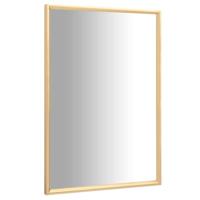 VidaXL Spiegel 60x40 cm goudkleurig - thumbnail
