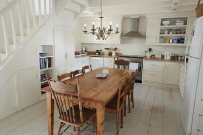 Searchlight 6-lichts kroonluchterAscot messing mat - 41312-6AB