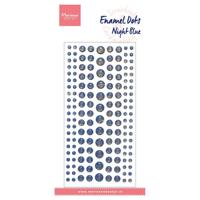 Marianne Design • enamel dots night blue glitter - thumbnail