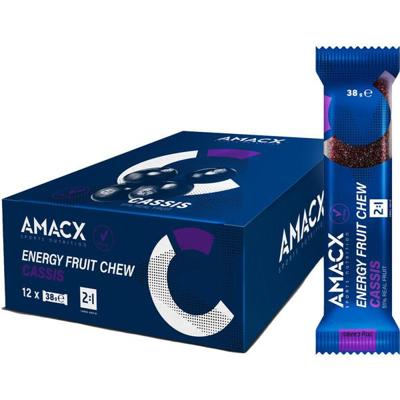 Amacx Energy Fruit Chew Cassis 12x38g
