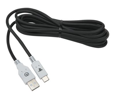 Kabel USB A naar USB-C Powera Zwart 3 m
