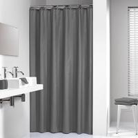 Douchegordijn Sealskin Madeira 100% Polyester 240x200 Grijs - thumbnail
