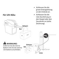Gallagher BA30 schrikdraadapparaat - 9V/0,25J incl. free battery - 356303 0356303 - thumbnail