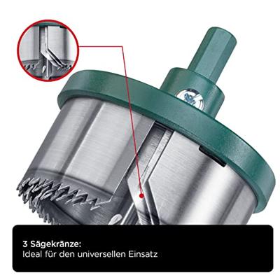 kwb 498300 Gatenzaag 3-delig 60 mm, 67 mm, 74 mm 1 stuk(s)