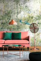 Livingwalls The Wall II - Groen - Planten Behang - 393321 - thumbnail