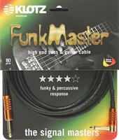 Klotz TM-R0900 Funkmaster TM Stevens instrumentkabel 9 meter recht-haaks - thumbnail