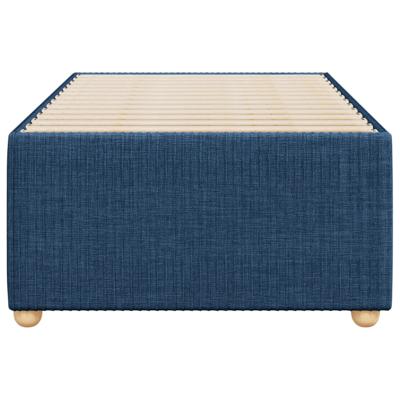 Bedframe zonder matras stof blauw 180x200 cm - thumbnail