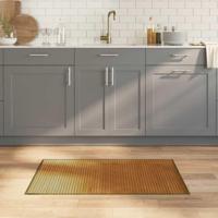 VidaXL Vloerkleed rechthoekig 60x100 cm bamboe bruin - thumbnail