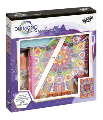 Totum diamond painting dagboek - mandala Totum diamond painting dagboek - mandala