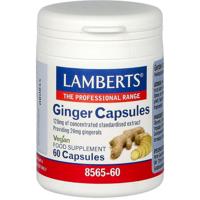 Lamberts Gember Vegacapsules - thumbnail