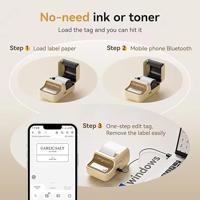 NIIMBOT B21 Pro Wireless Fotoprinter Printresolutie: 300 x 300 dpi - thumbnail