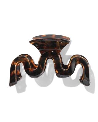 HEMA Haarklem 9cm swirl tortoise