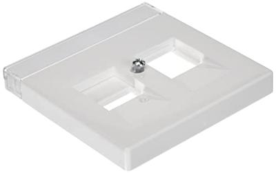 Busch-Jaeger Afdekking Modulaire jack insert Verkeerswit, Wit 2CKA001710A3176 Busch-Jaeger Afdekking Modulaire jack insert Verkeerswit, Wit 2CKA001710A3176