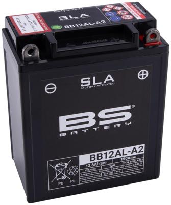 BS-BATTERY Batterij "bb12al-a2 battery bb12al-a2 bs sla