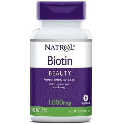 Biotine 1000mcg Natrol 100tabl Biotine 1000mcg Natrol 100tabl