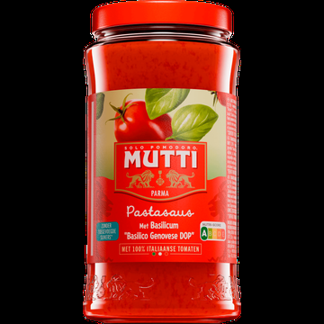 Mutti Pastasaus Basilico 400g bij Jumbo